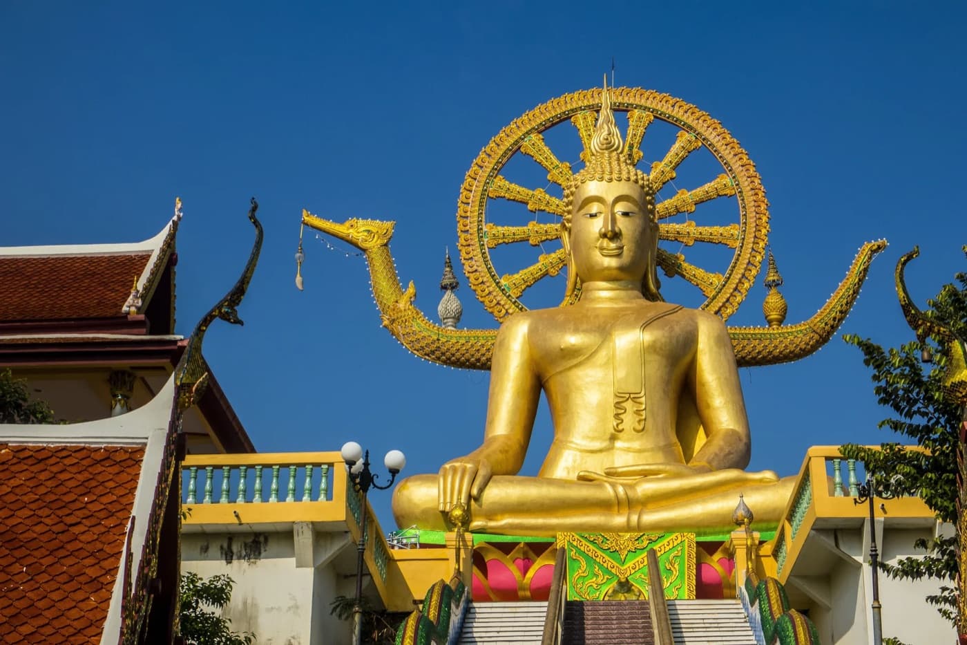 Big Buddha at Wat Phra Yai, Koh Samui