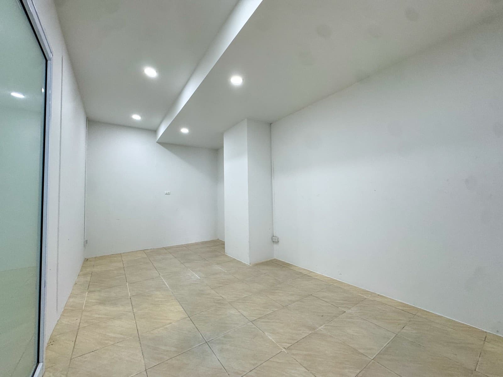 Inside the private self storage room